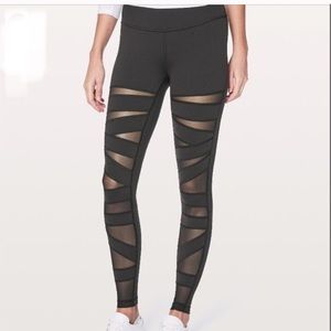Lululemon Full-length Tech Mesh Leggings. Size 4